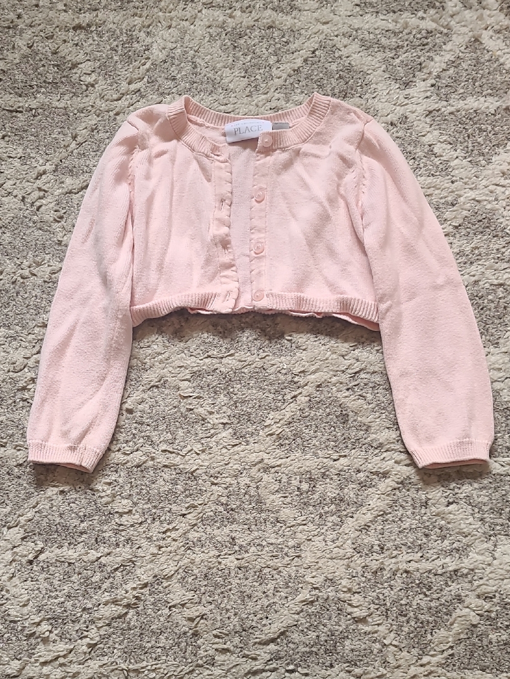 10 for $25 - The Children's Place Girls 3T Light Pink Knit Bolero Cardigan